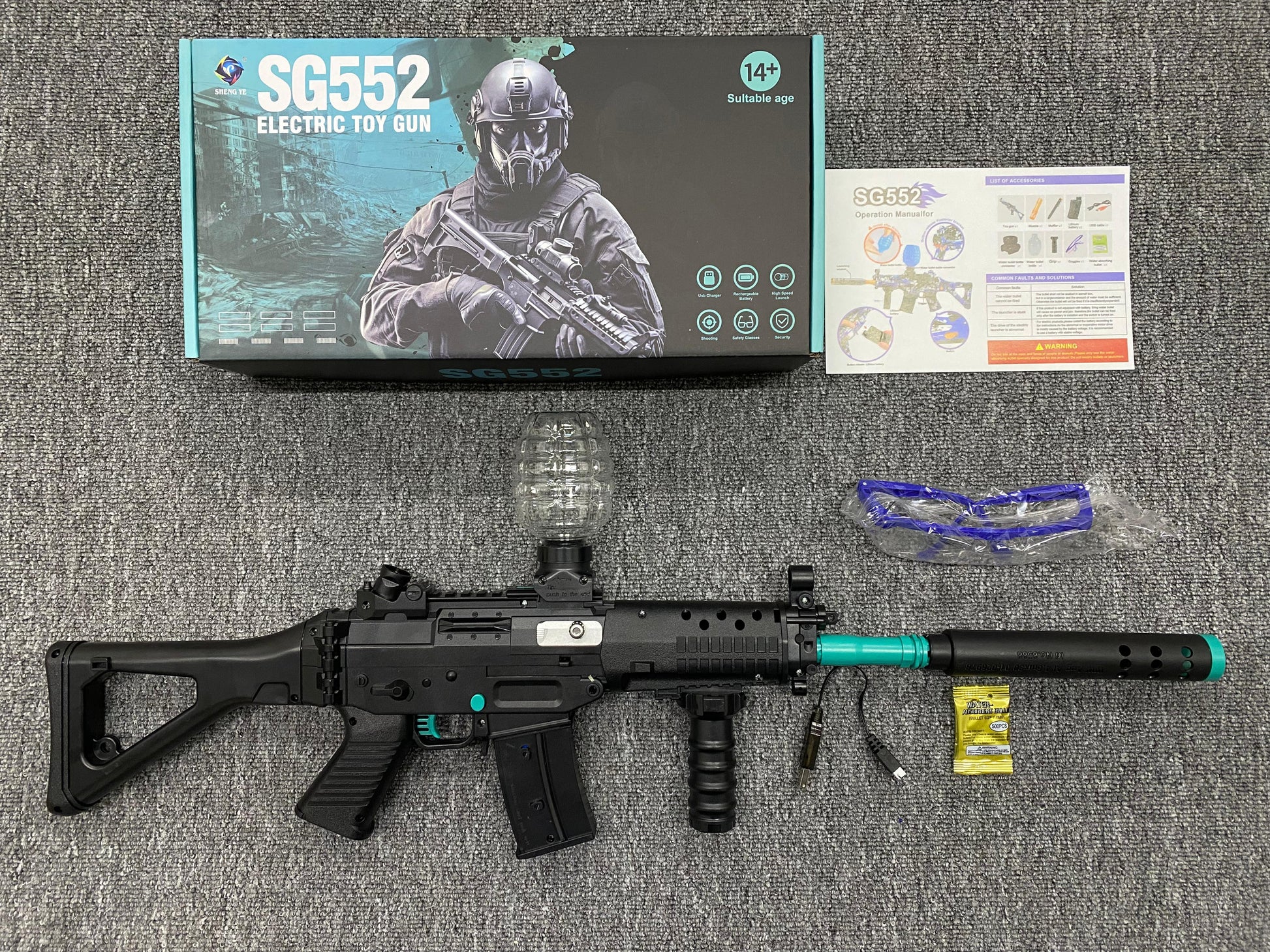 RIFLE SG552 HIDROGEL