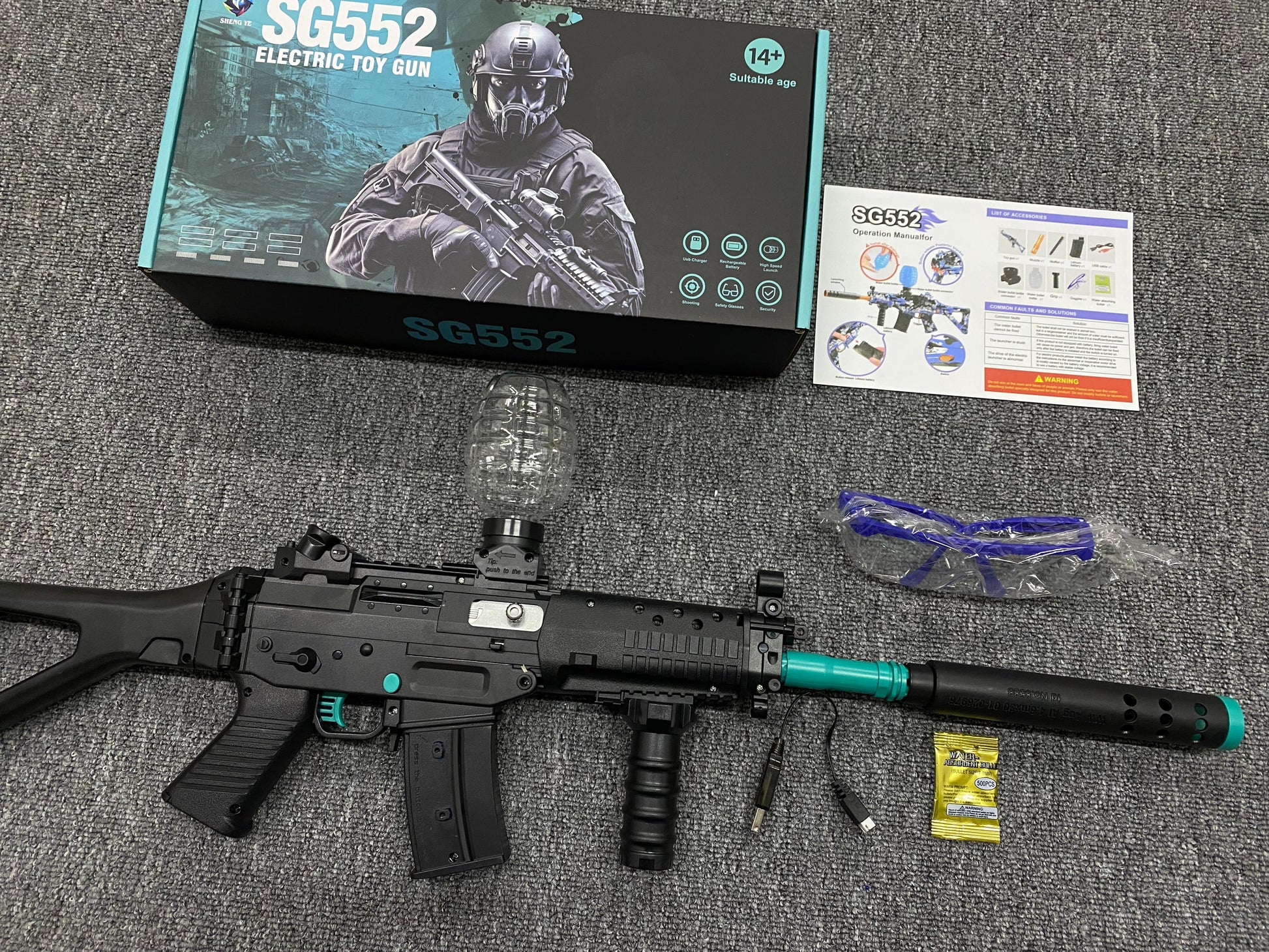 RIFLE SG552 HIDROGEL